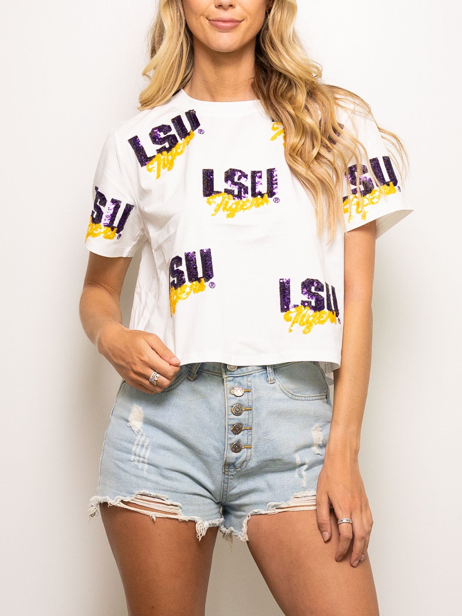 LSU Takeover Crop - Sparkle City Co