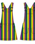 Mardi Gras Overall Dress - Sparkle City Co