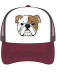 Maroon Bulldog Hat - Sparkle City Co