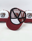 Maroon Bulldog Hat - Sparkle City Co
