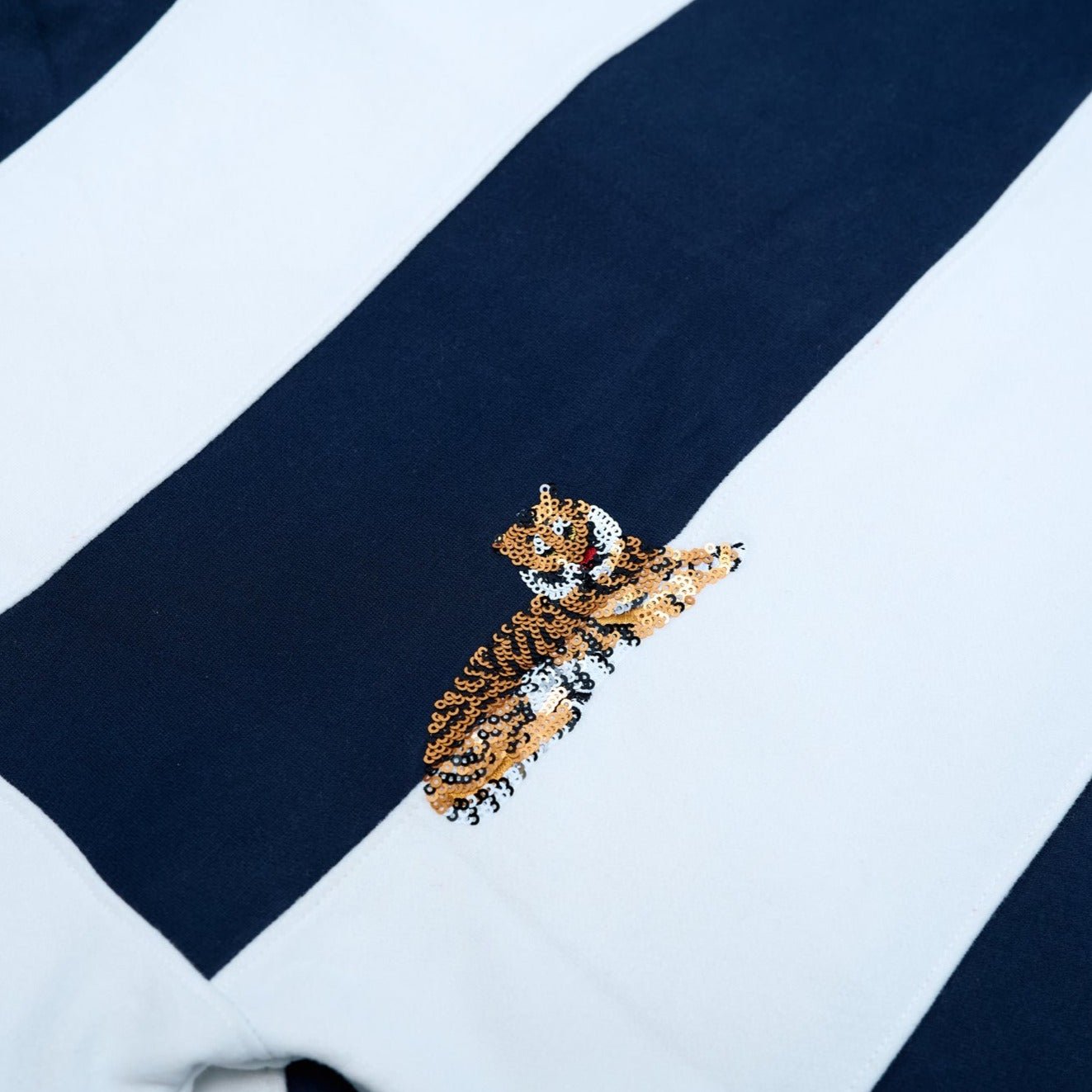 Navy Tiger Rugby Polo - Sparkle City Co