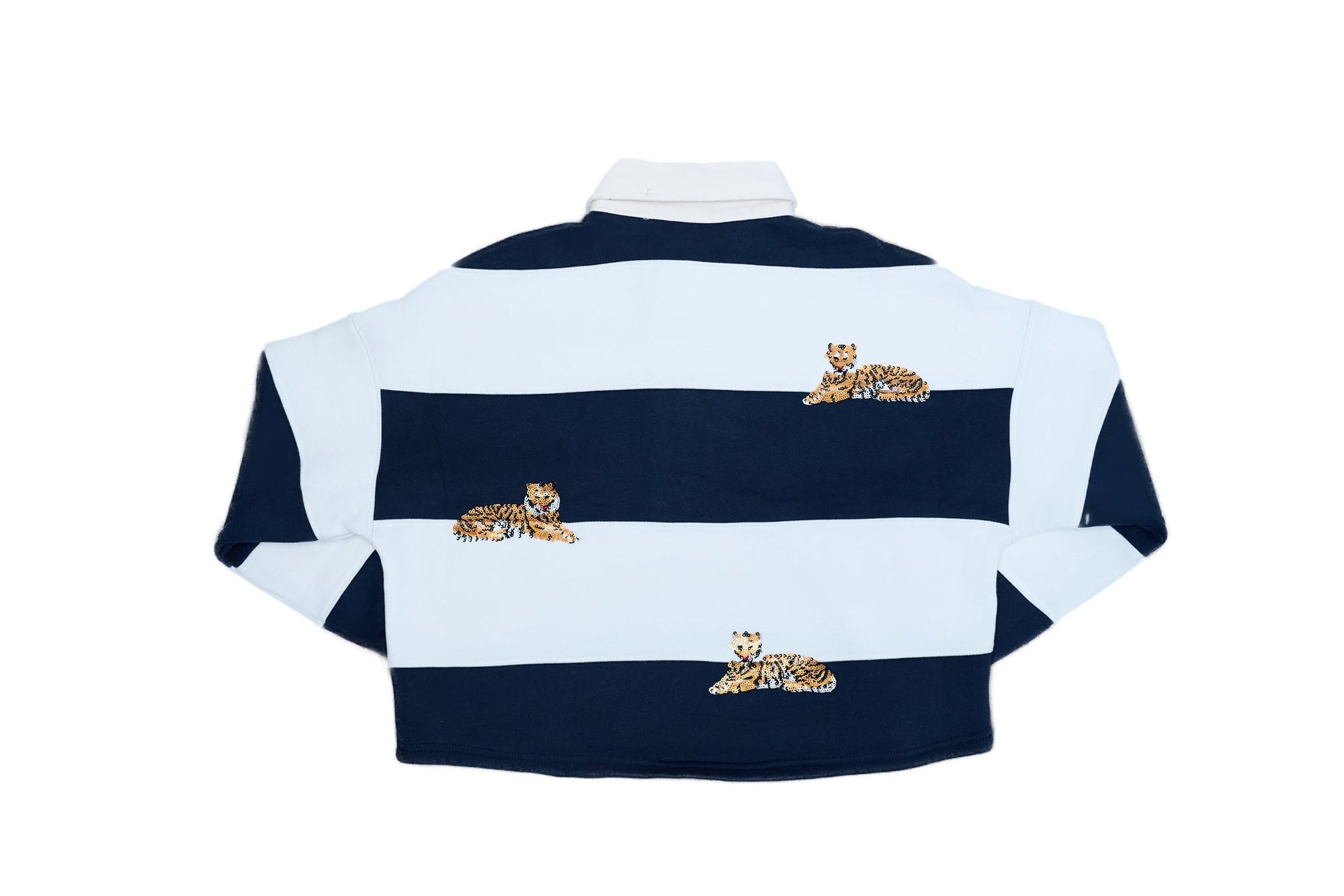 Navy Tiger Rugby Polo - Sparkle City Co