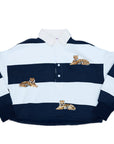 Navy Tiger Rugby Polo - Sparkle City Co