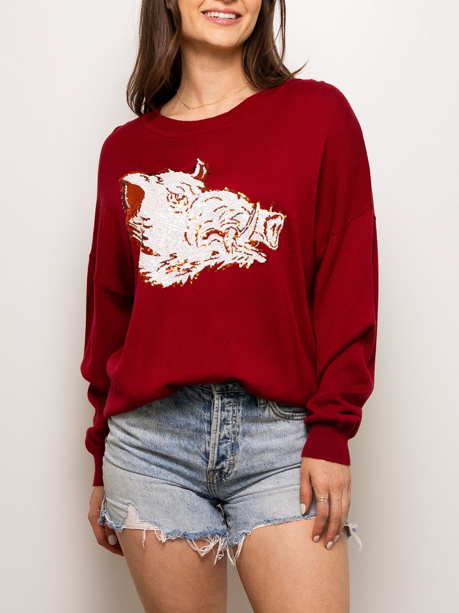 Oversized Hog Sweater - Sparkle City Co
