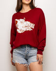 Oversized Hog Sweater - Sparkle City Co