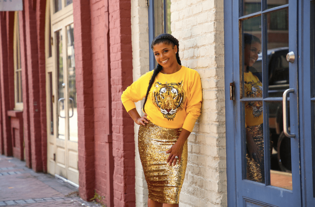 Oversized Tiger Sweater - Sparkle City Co