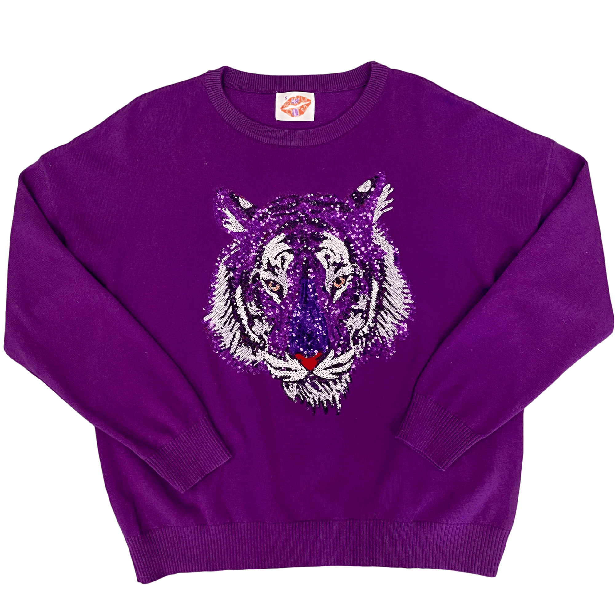 Oversized Tiger Sweater - Sparkle City Co
