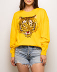 Oversized Tiger Sweater - Sparkle City Co