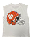 PARTY SHOULDERS TANK - CLEMSON - Sparkle City Co