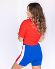 Patriotic Biker Shorts - Sparkle City Co