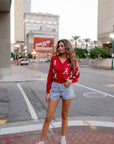 PERFECT PUFF CARDIGAN- ALABAMA - Sparkle City Co