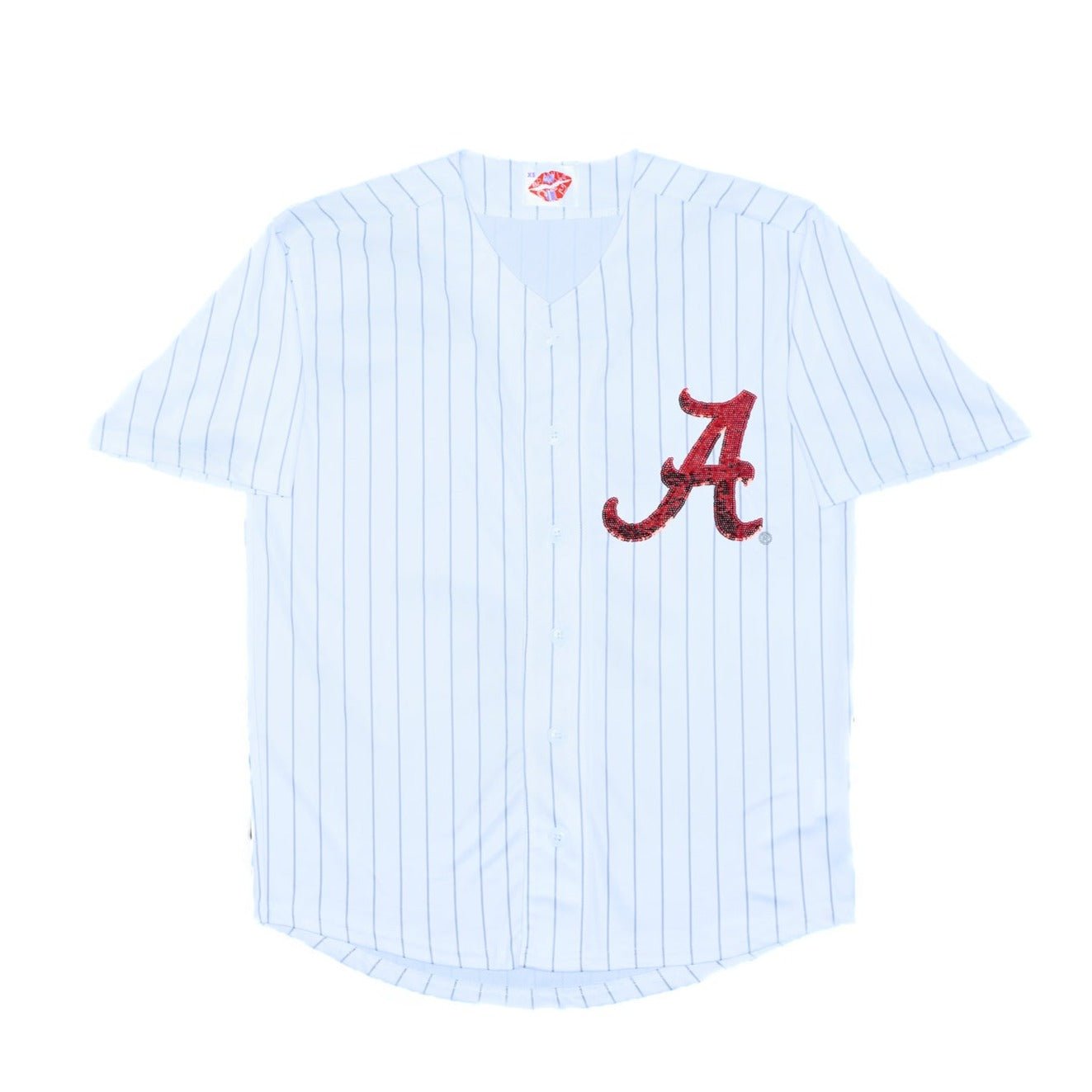 Pinstripe Alabama Baseball uniform - Sparkle City Co