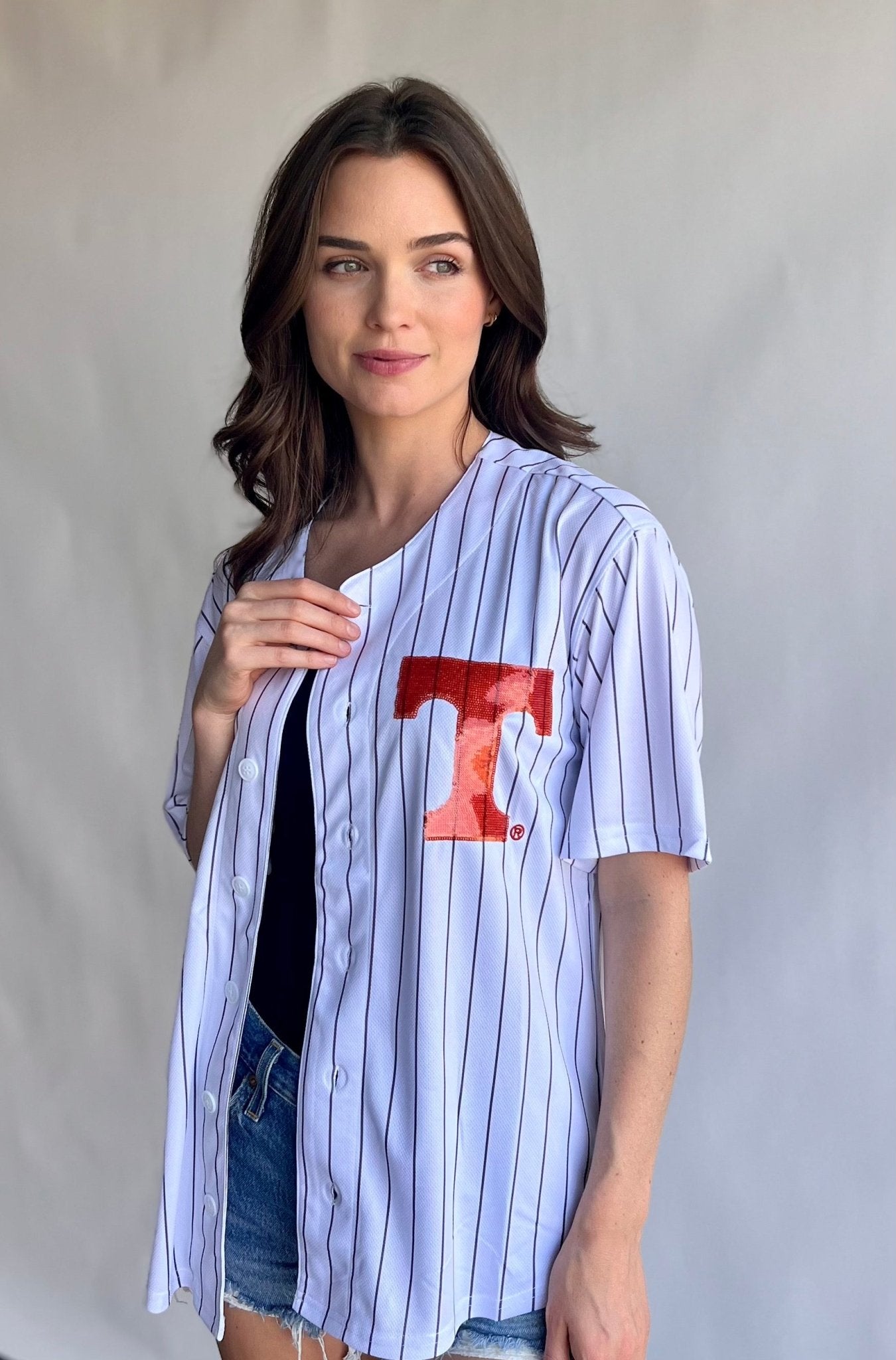 Pinstripe Tennessee Baseball uniform - Sparkle City Co