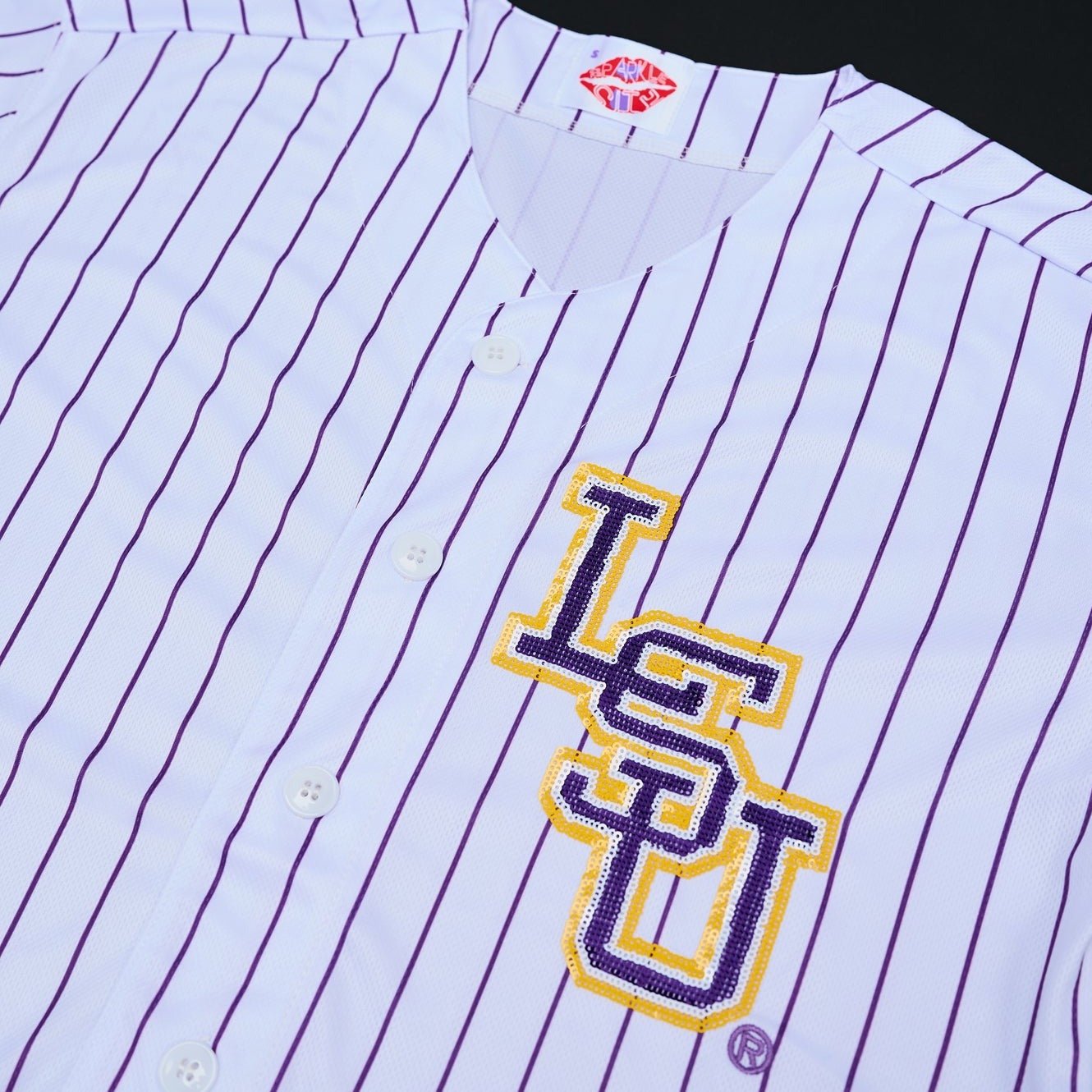 Pinstripe Uniform LSU - Sparkle City Co