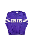 Purple Iris Jersey Sweater - Sparkle City Co