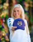 Purple Tiger Hat - Sparkle City Co