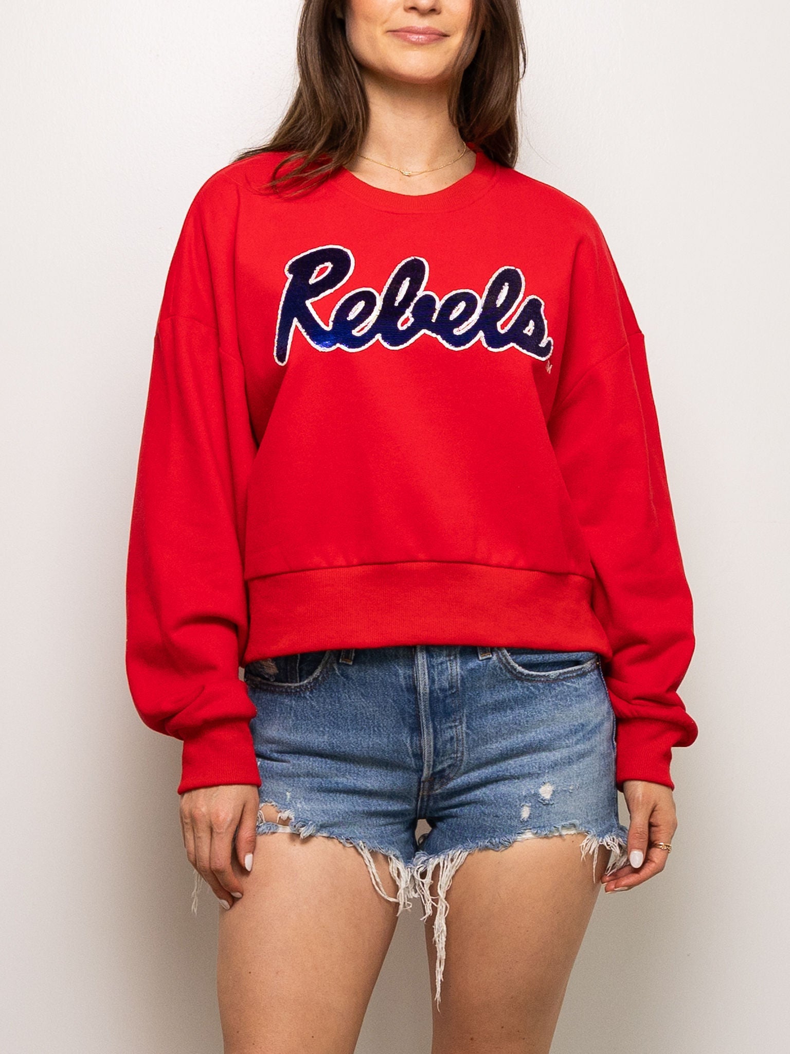 REBELS Red Sweatshirt - Sparkle City Co
