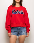 REBELS Red Sweatshirt - Sparkle City Co
