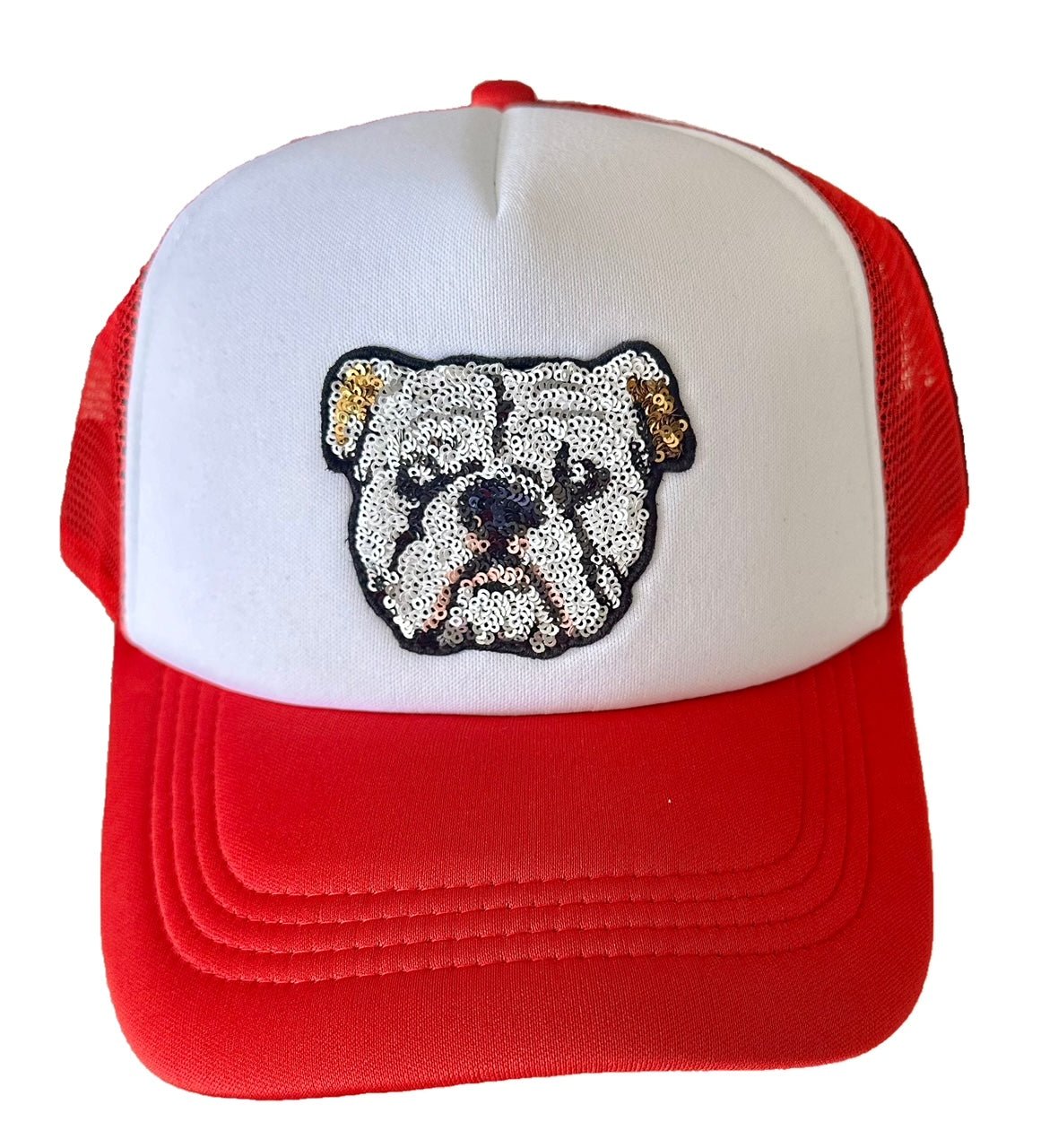 RED BULLDOG HAT - Sparkle City Co