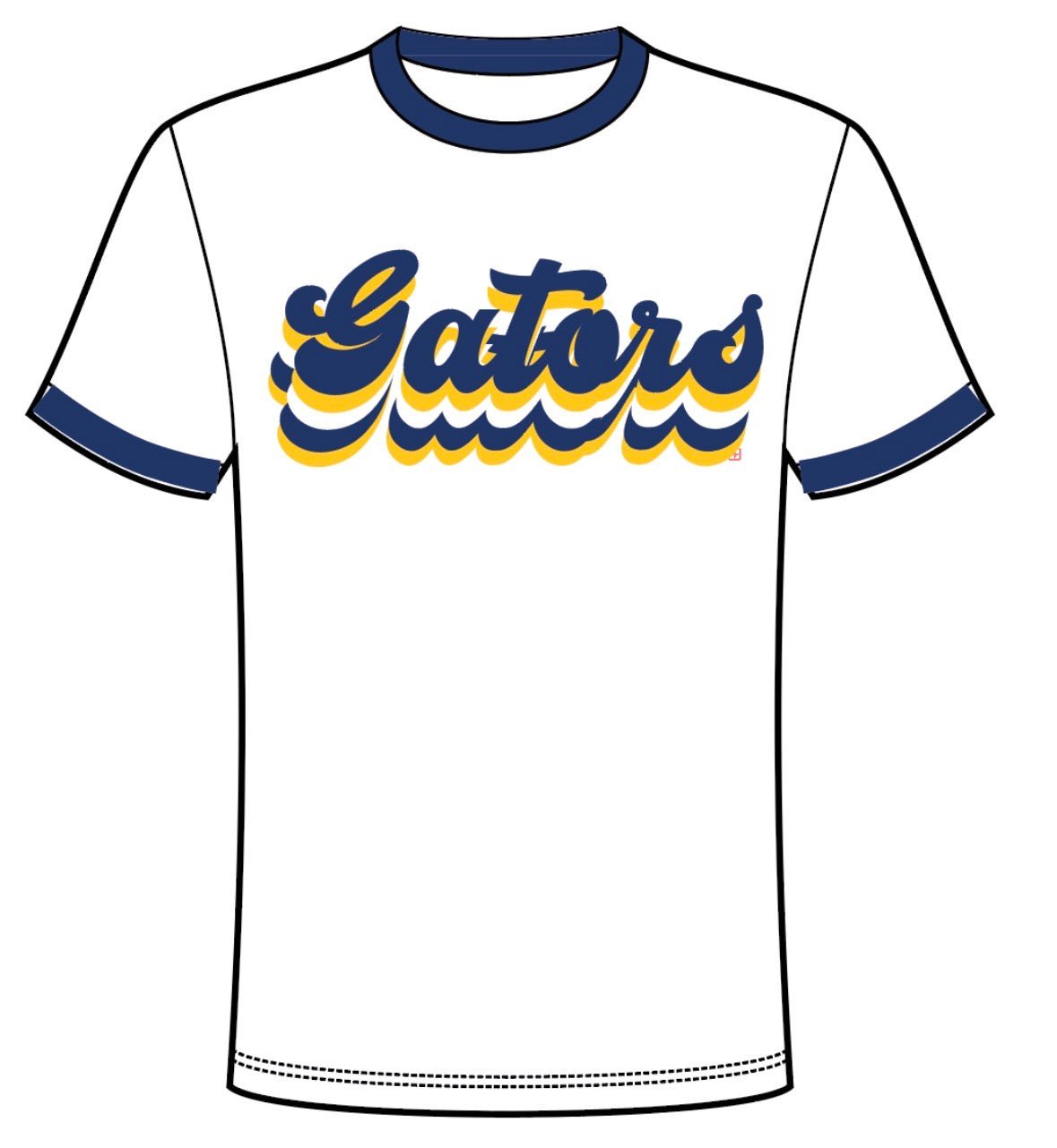 Retro Gators Tee - Sparkle City Co
