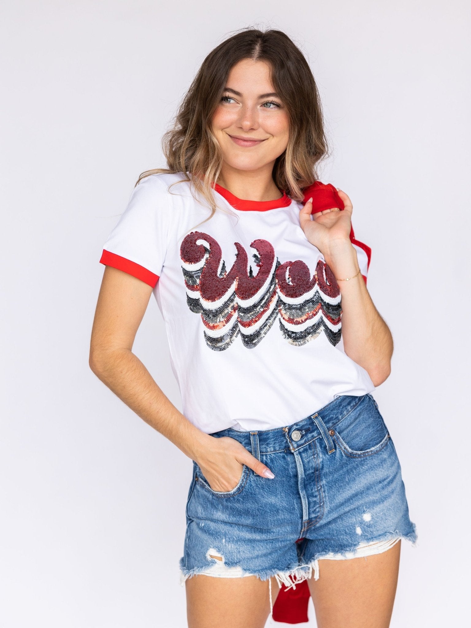 Retro Woo Tee - Sparkle City Co