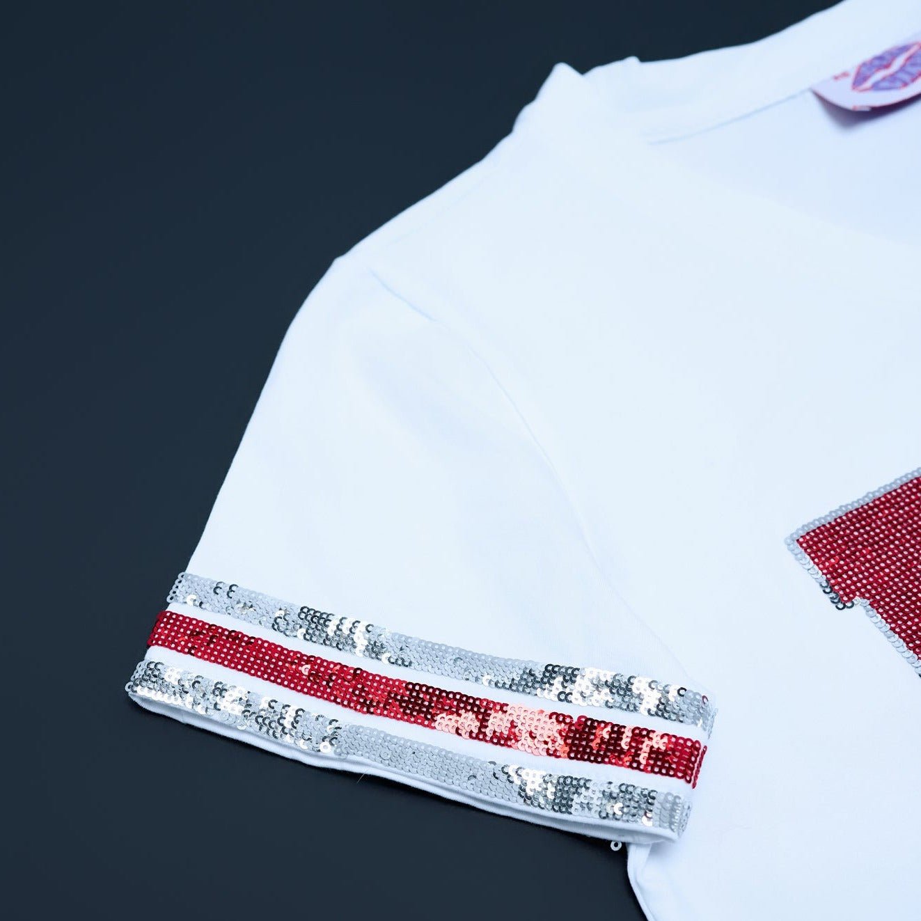 RTR White Jersey Tee - Sparkle City Co