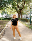 Short Sleeve Saints Sweater - Sparkle City Co