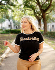 Short Sleeve Saints Sweater - Sparkle City Co