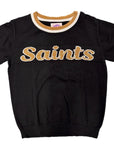 Short Sleeve Saints Sweater - Sparkle City Co