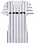 Sparkle Slugger Auburn Pinstripe Jersey Tee - Sparkle City Co