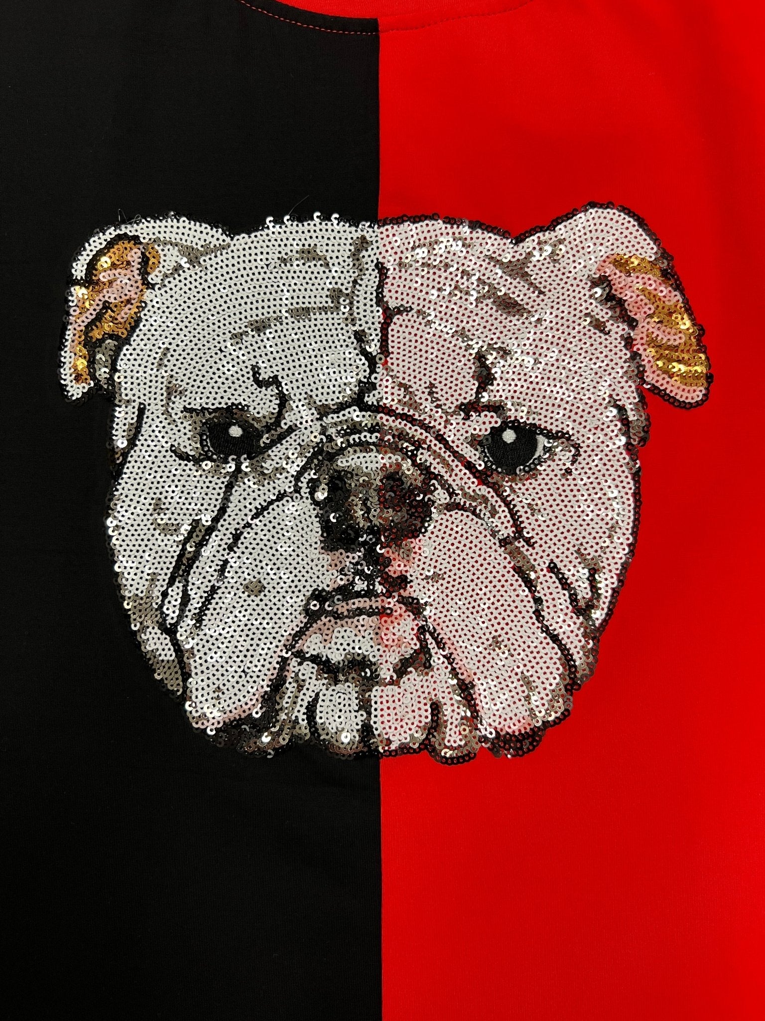 Spirit Split Bulldog Tee - Sparkle City Co