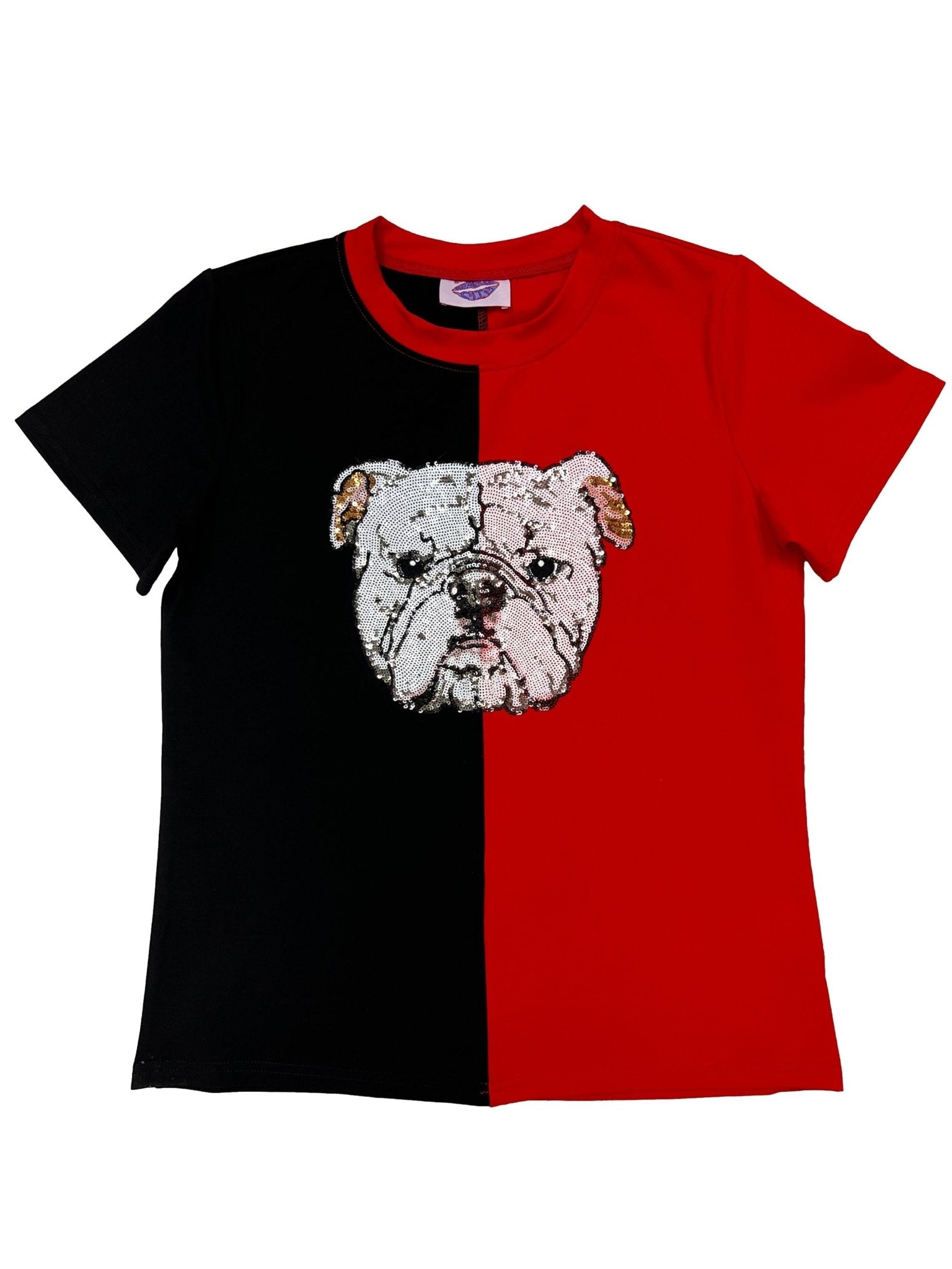 Spirit Split Bulldog Tee - Sparkle City Co