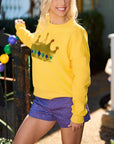 Stay Golden Crown Sweatshirt - Sparkle City Co
