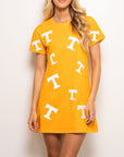 Tennessee "T" Takeover Dress - Sparkle City Co