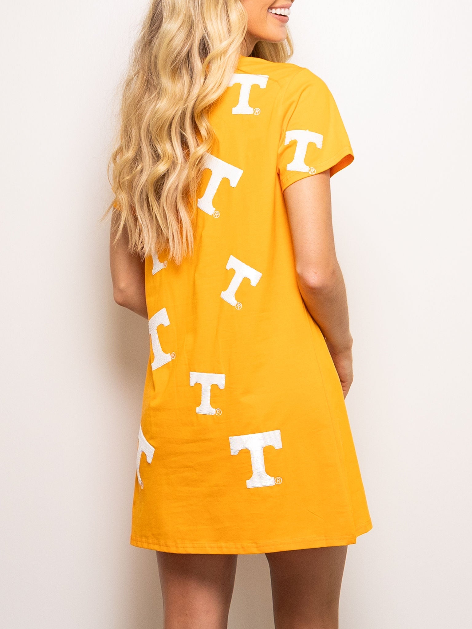 Tennessee &quot;T&quot; Takeover Dress - Sparkle City Co