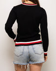 THIN KNIT BULLDOG SWEATER - Sparkle City Co