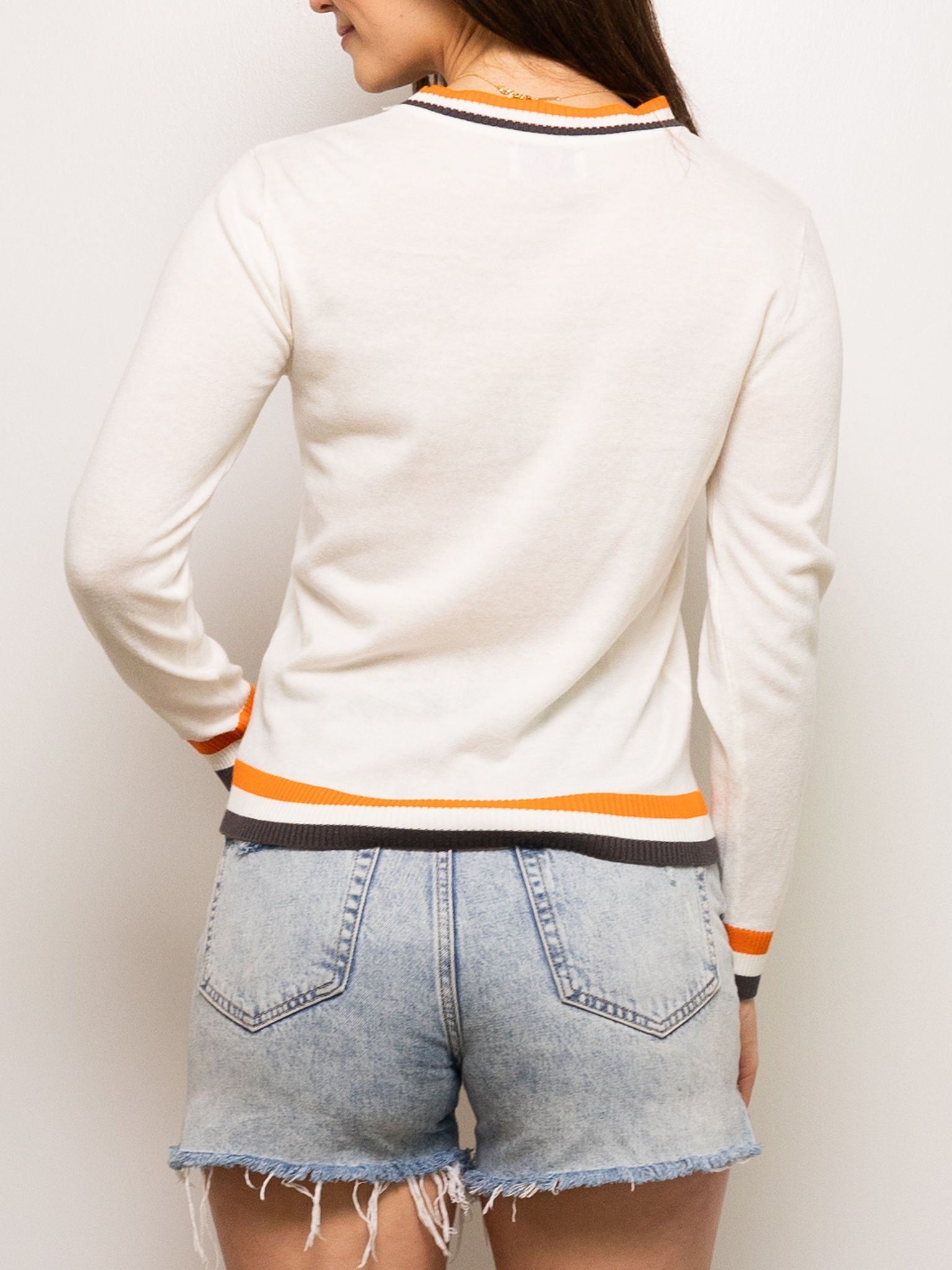 THIN KNIT POWER T RINGER - Sparkle City Co