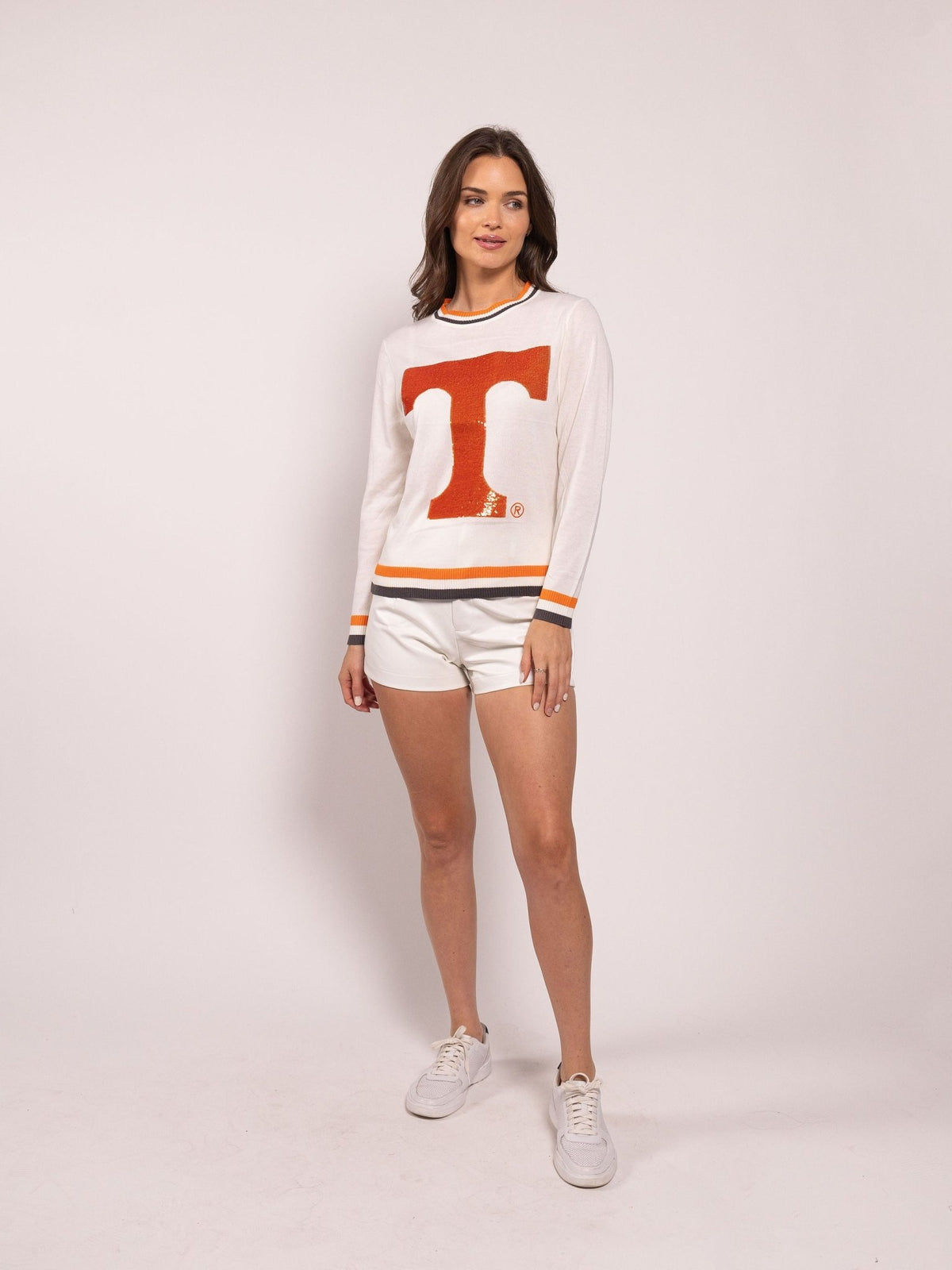THIN KNIT POWER T RINGER - Sparkle City Co