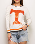 THIN KNIT POWER T RINGER - Sparkle City Co