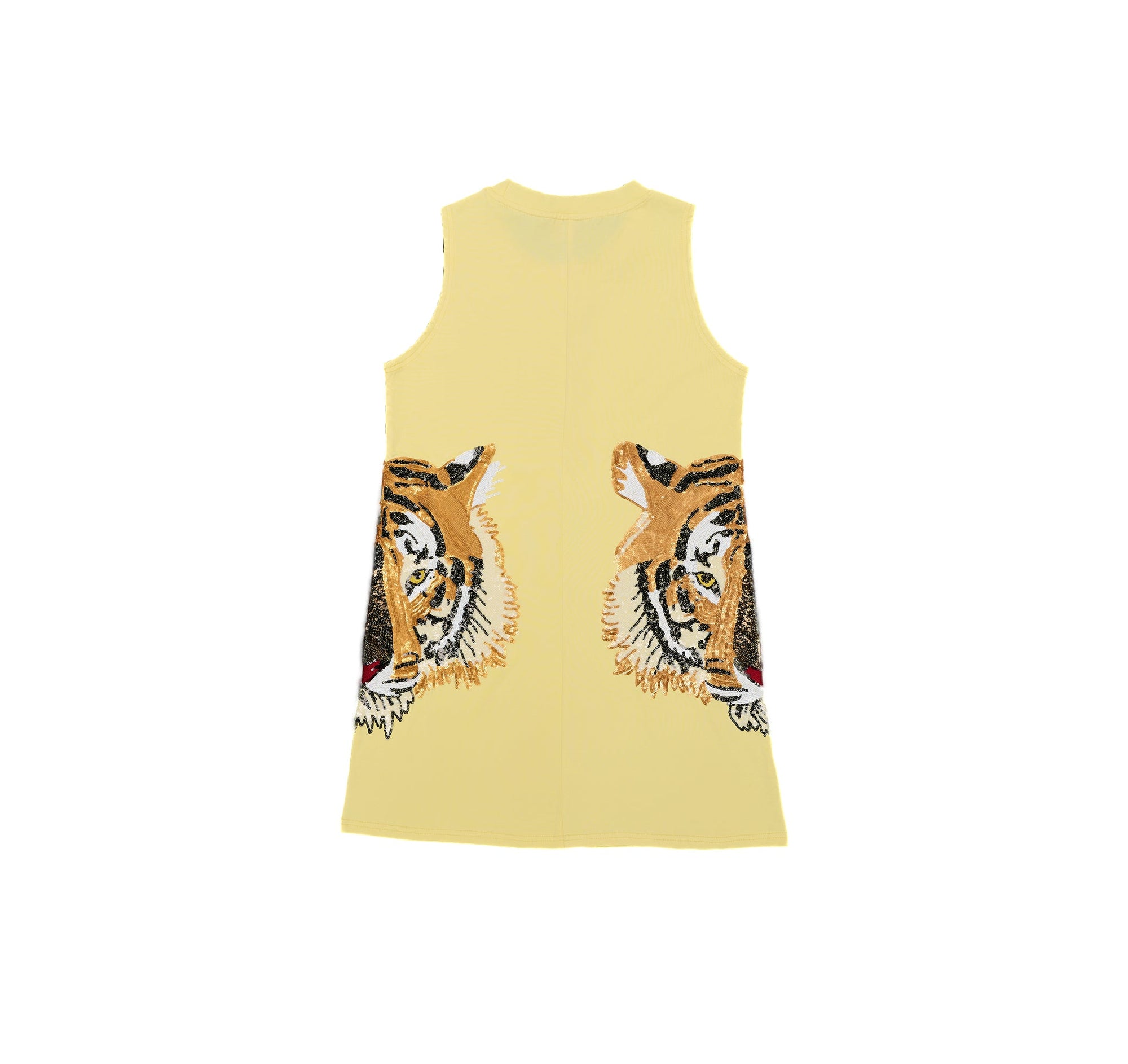 Tiger Head Tank Dress - Sparkle City Co