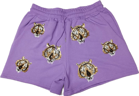 Tiger Takeover Sweathorts - Sparkle City Co