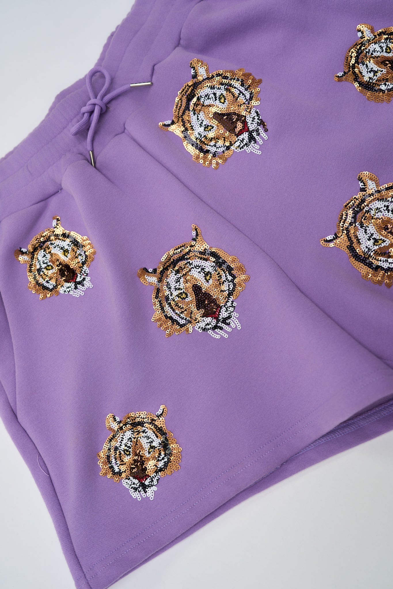 Tiger Takeover Sweatshorts - Sparkle City Co