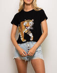 Tiger Wrap Around Tee - Sparkle City Co