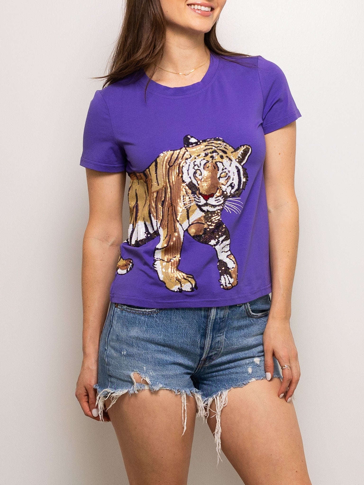 Tiger Wrap Around Tee - Sparkle City Co