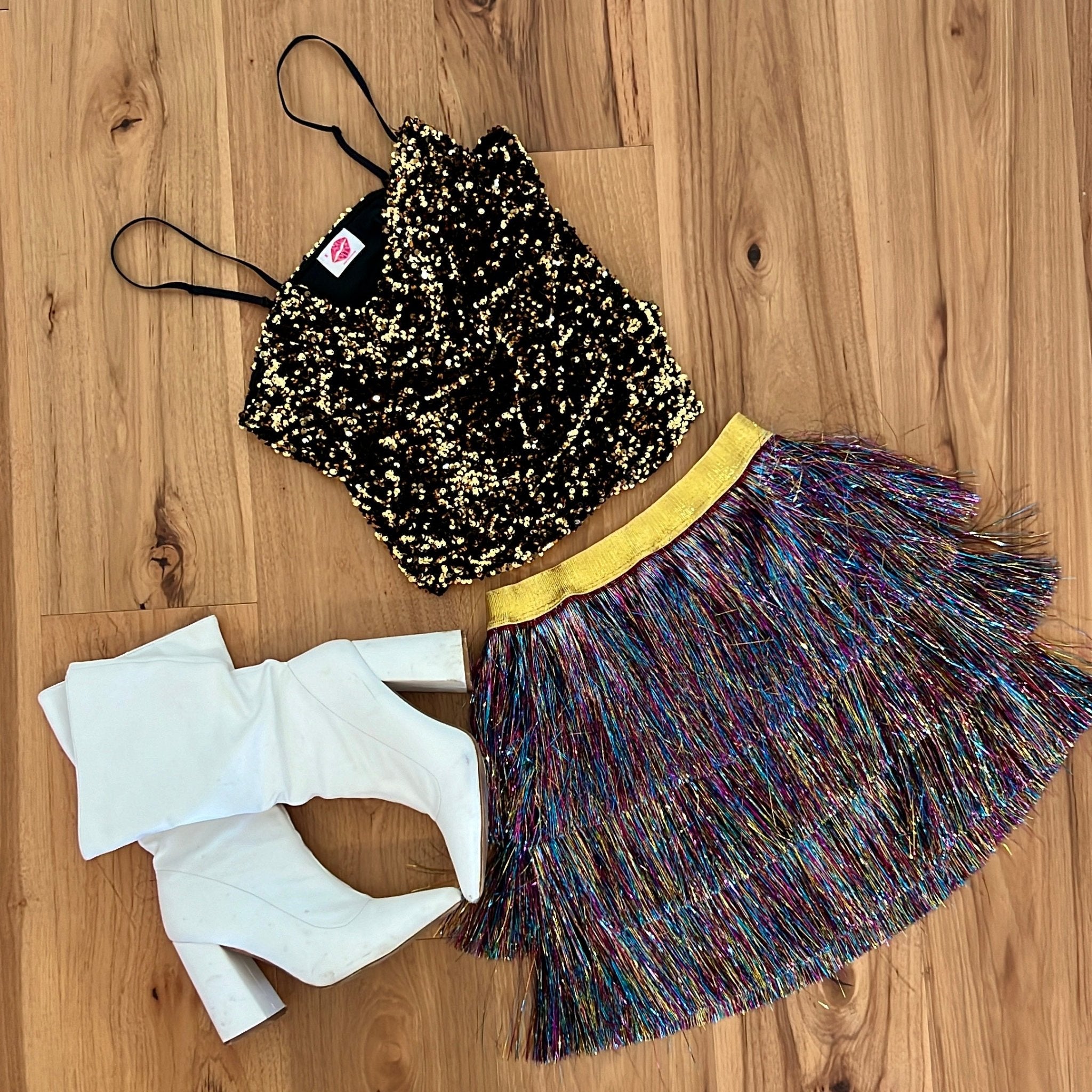 Tinsel Tier Skirt – Sparkle City Co