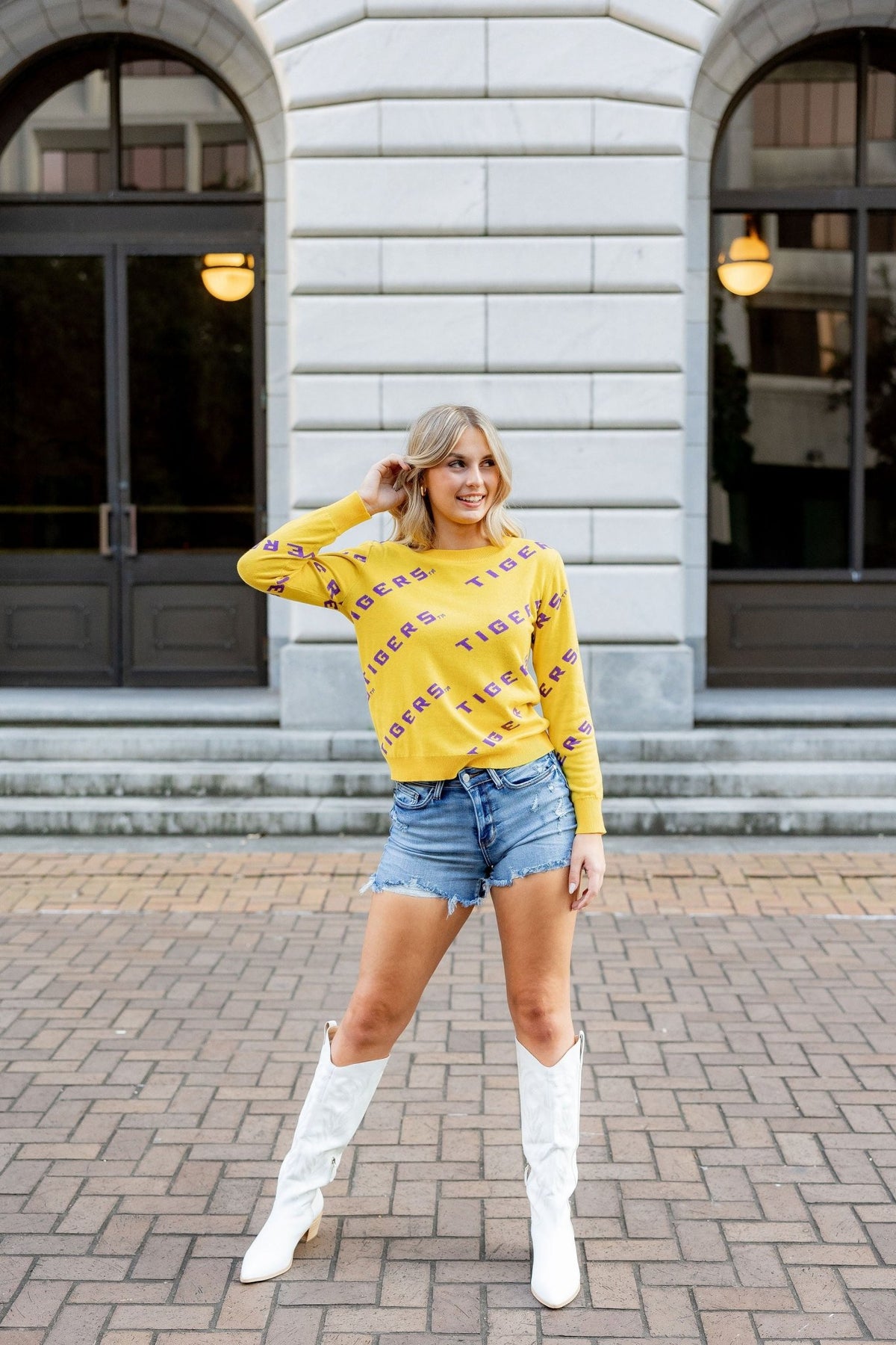 Totally Tigers TM Sweater - Sparkle City Co