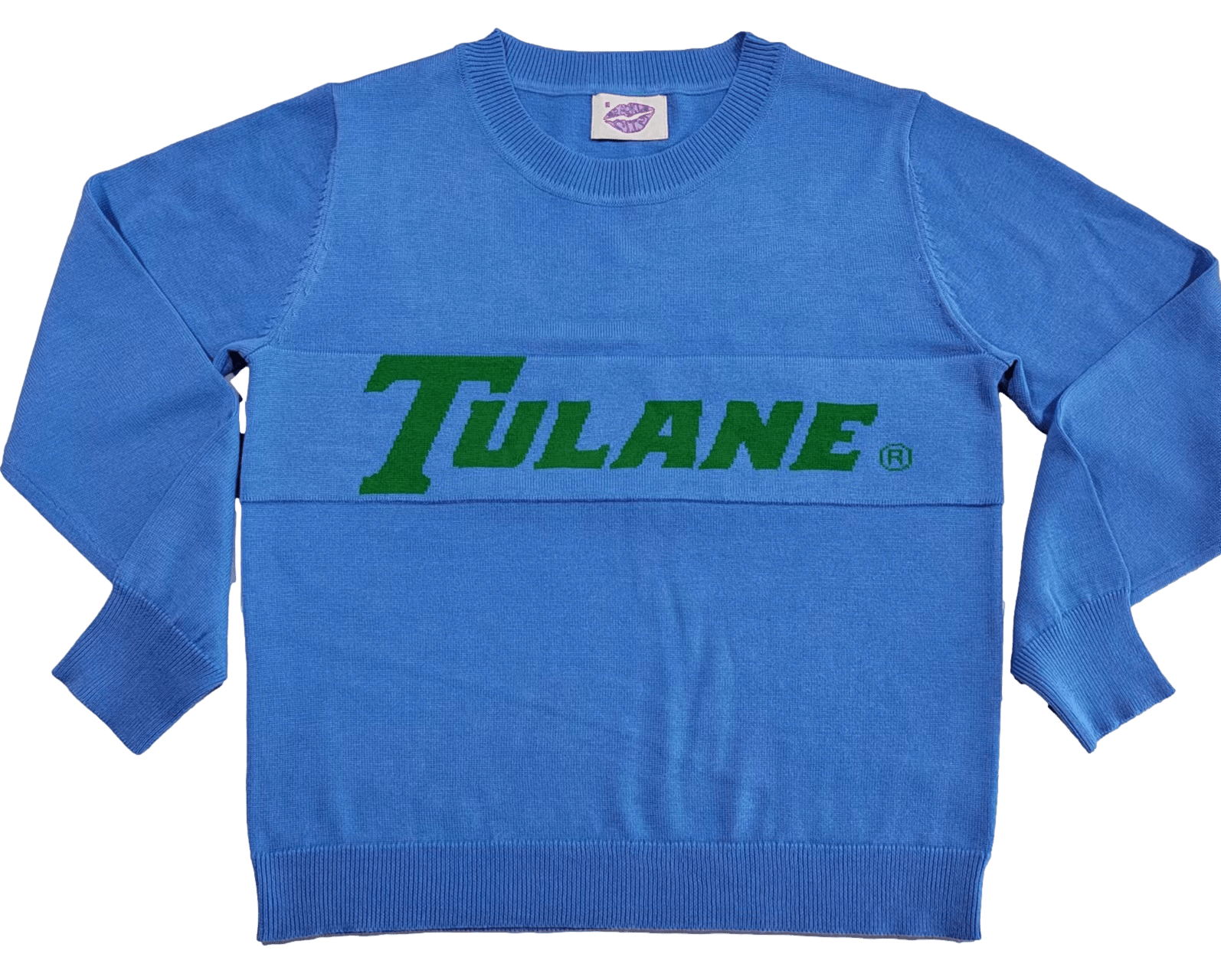 Tulane Crew Neck Sweater - Sparkle City Co
