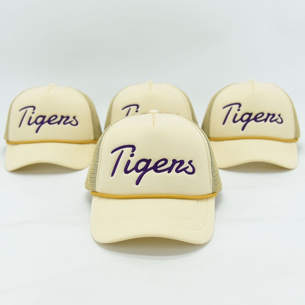 UNISEX SCRIPT TIGERS HAT - Sparkle City Co
