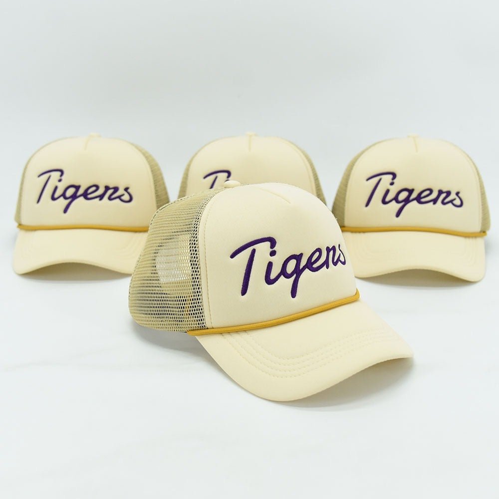 UNISEX SCRIPT TIGERS HAT - Sparkle City Co