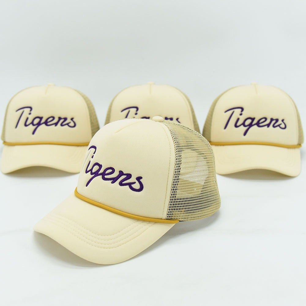 UNISEX SCRIPT TIGERS HAT - Sparkle City Co